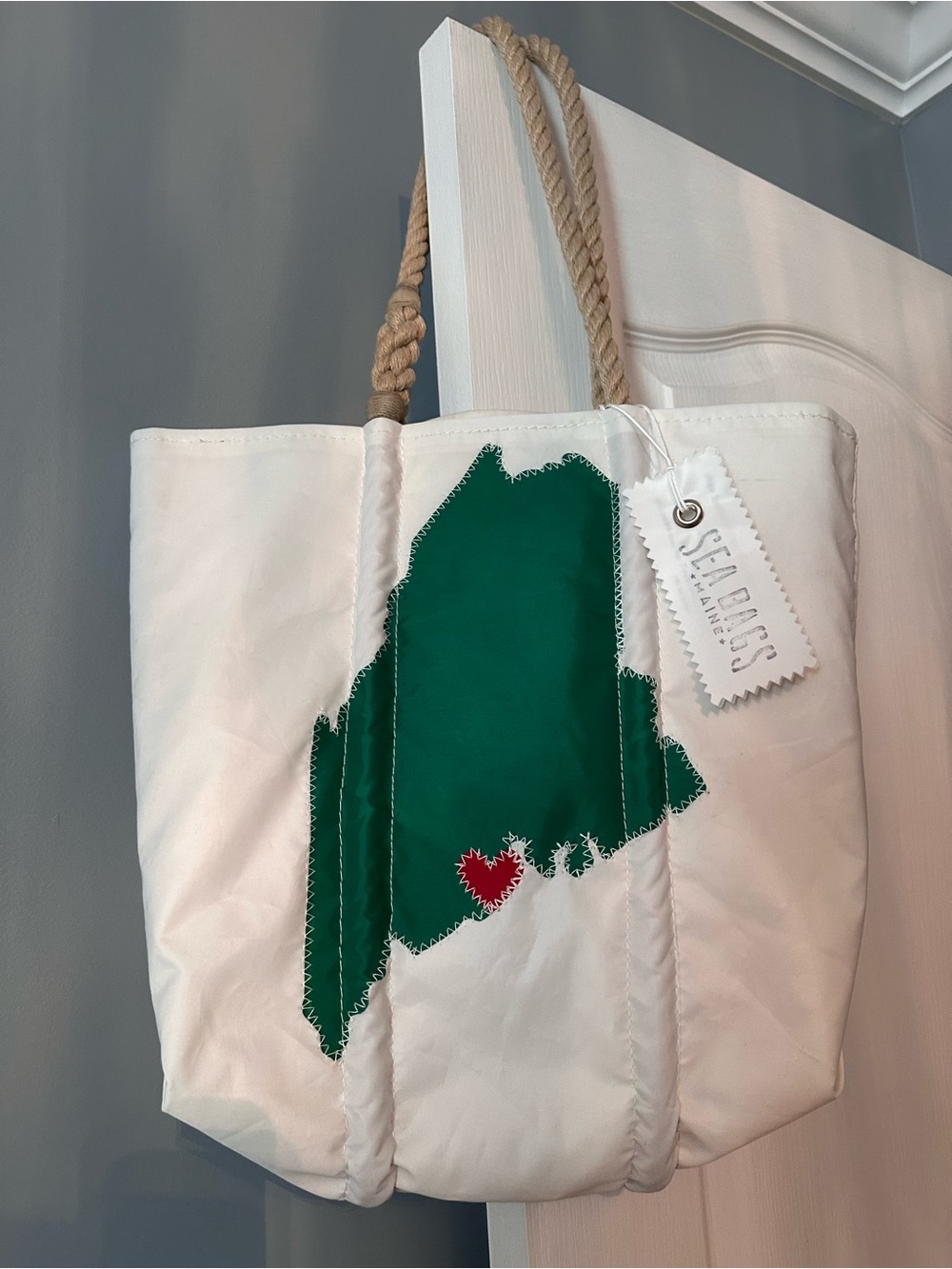 Sea Bags of Maine Heart of Maine Tote Bag-EUC - Picture 2 of 7